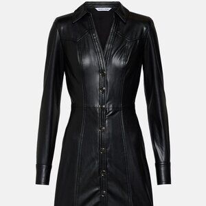 Veronica Beard - vegan leather dress